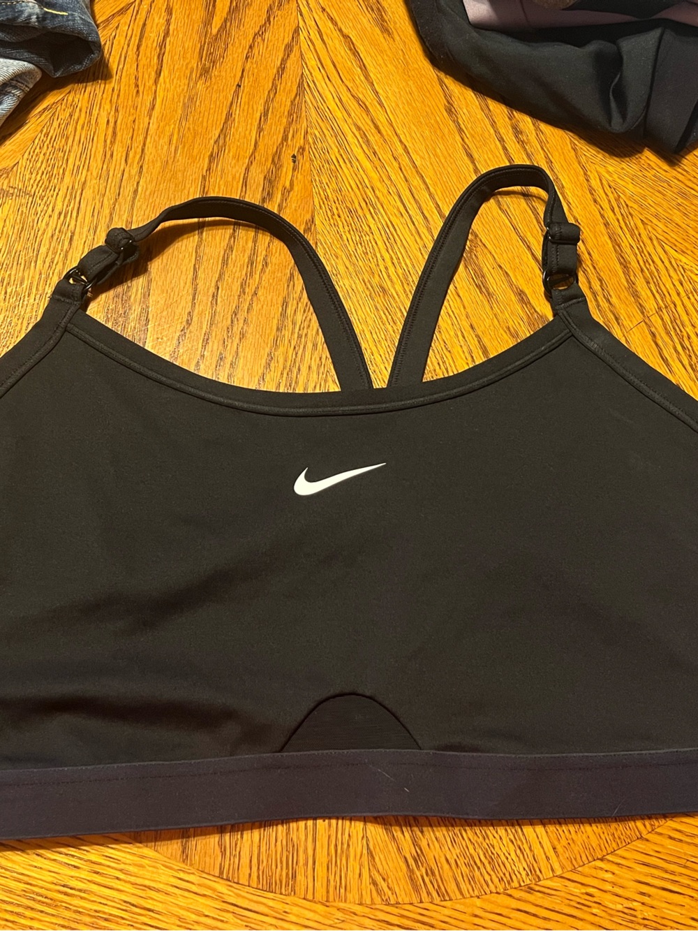 Nike Sports Bras with breathable mesh .